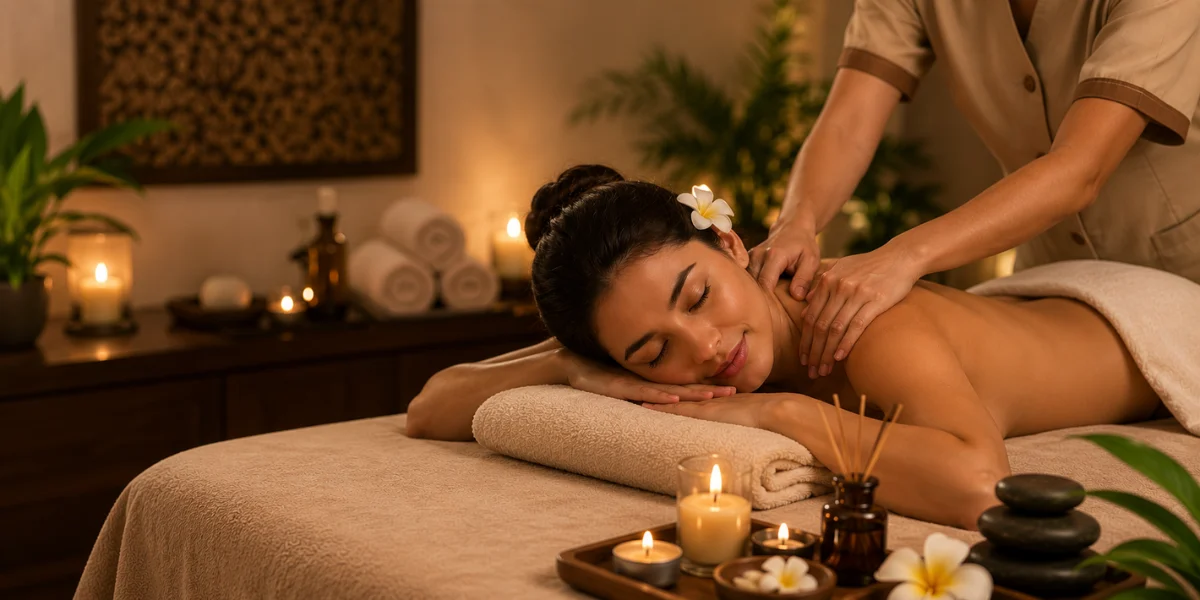 Massage treatment at Allure Thai Spa