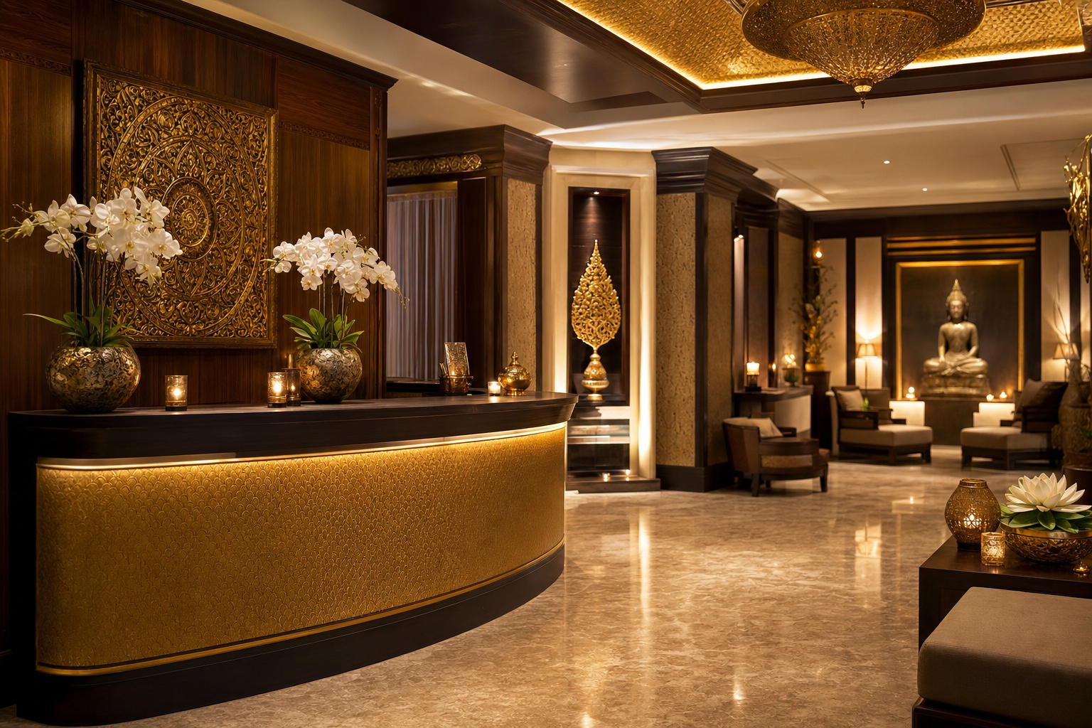 Allure Thai Spa Interior