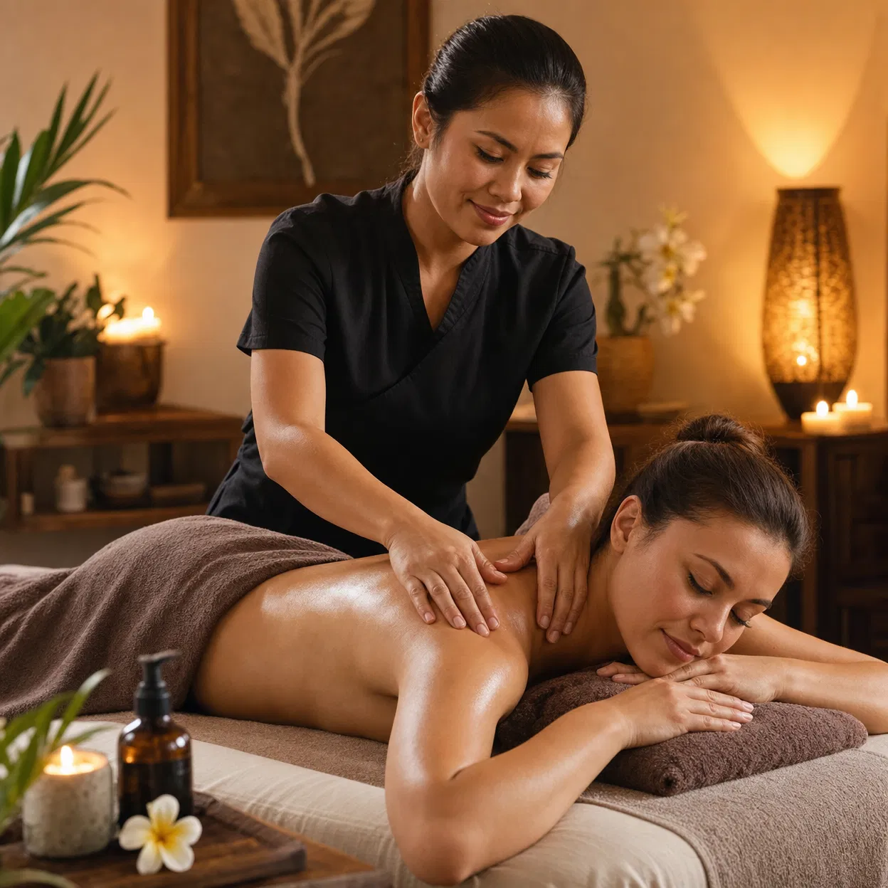 Back, Neck Massage