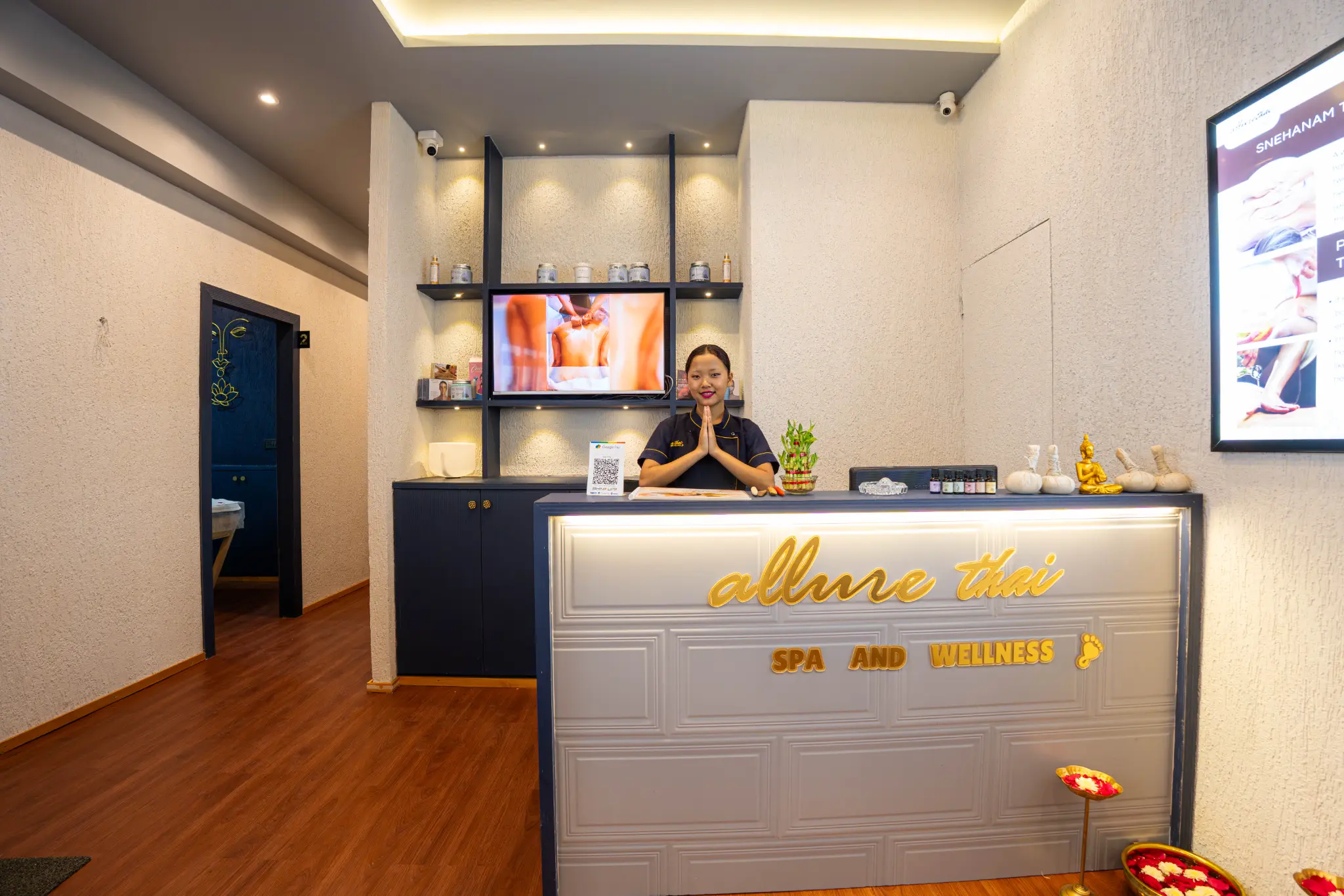 Couple spa room at Allure Thai Spa Malad