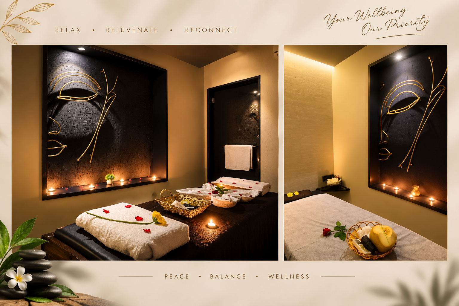 Spa treatment room at Allure Thai Spa andheri east